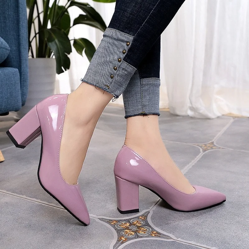 Women Shoes Ysl - Giày Cao Gót Nữ 2022 Nhọn