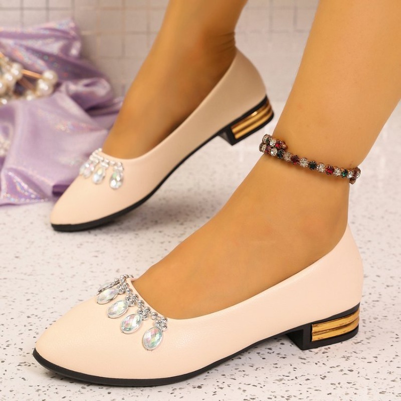 Women'S Shoes Casual Sneakers - Women Flats Pointed Toe Ballet Shoes