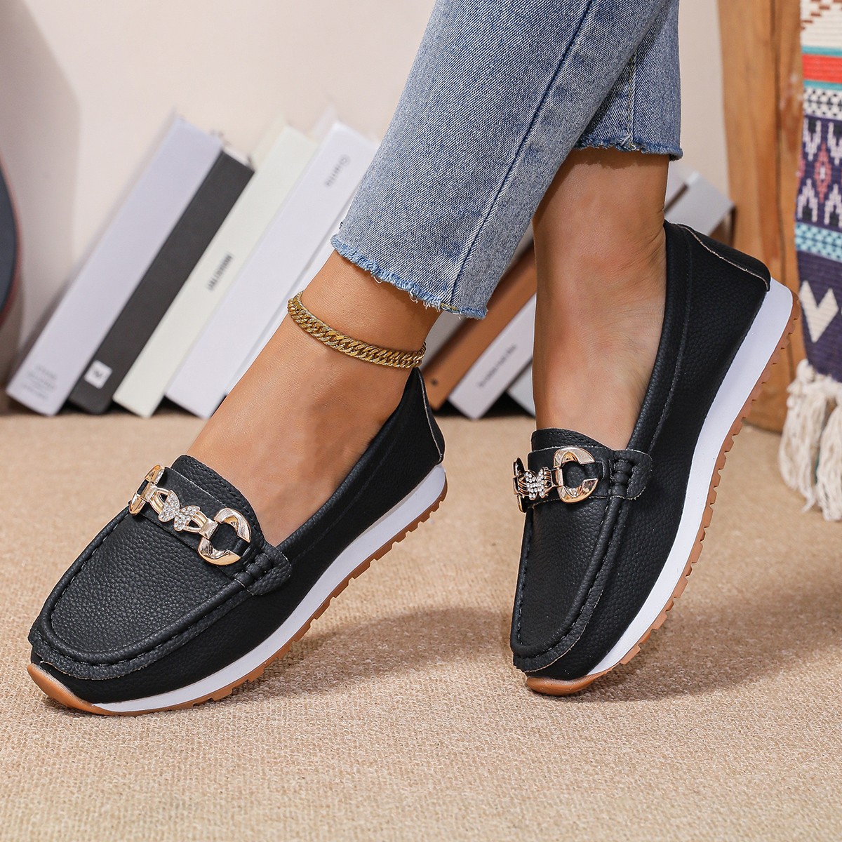 Women'S Shoes Casual Sneakers - 2026 New Women Flats Spring Autumn