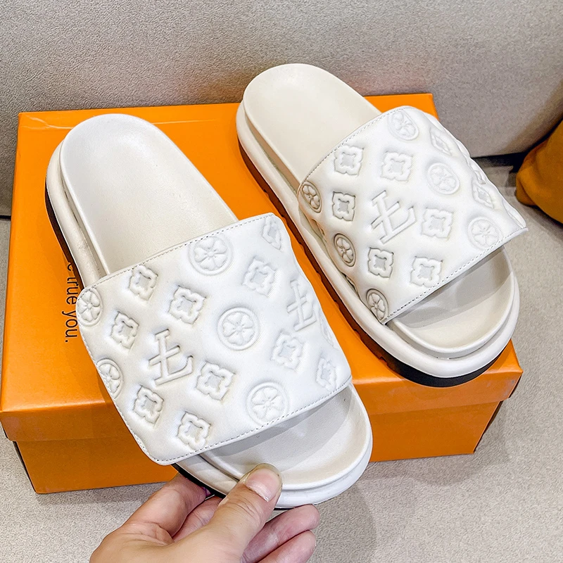 Magic Tape Flat Slippers Women - đánh giá và giá Women Shoes Ysl