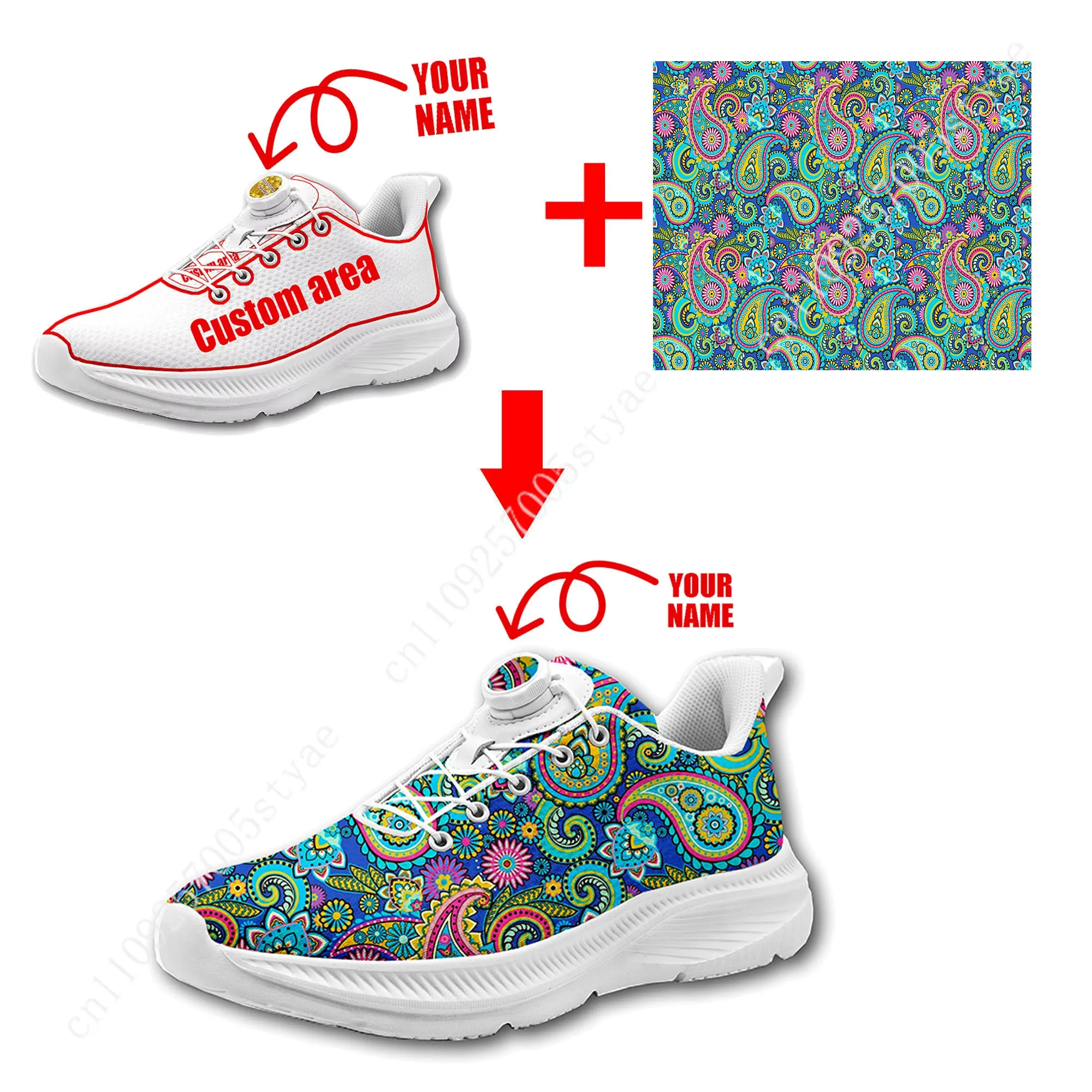 Bohemian Mandala Floral Print  - đánh giá và giá Women Shoes For Walking