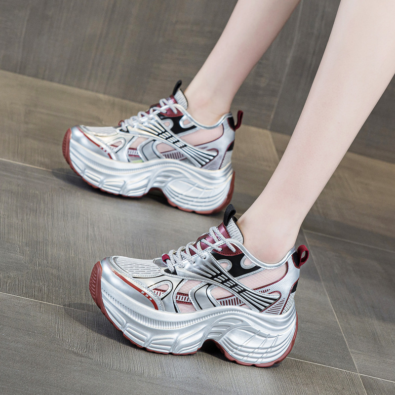 8cm Hidden Height Increasing P - đánh giá và giá Women'S Shoes Casual Sneakers
