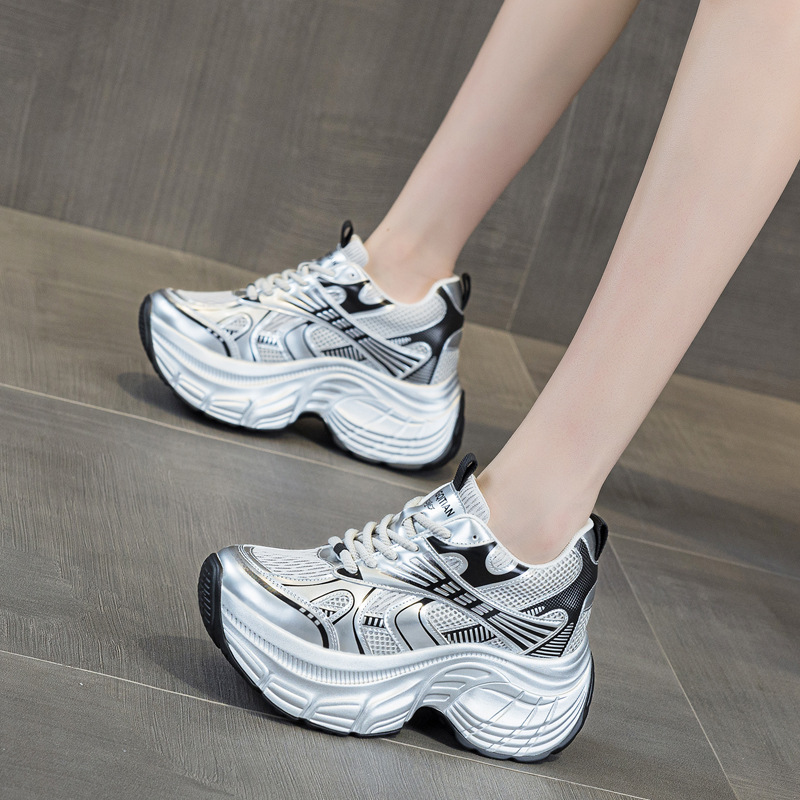 8cm Hidden Height Increasing P - đánh giá và giá Women'S Shoes Casual Sneakers