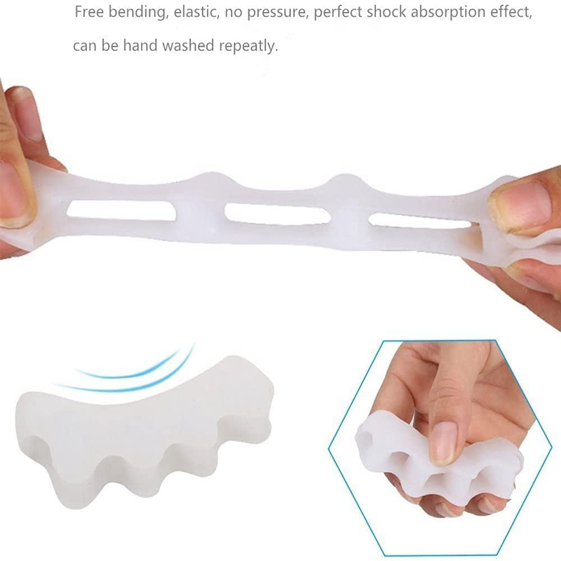 1 Pair Silicone Toe Separators - đánh giá và giá Women'S Shoes For Bunions