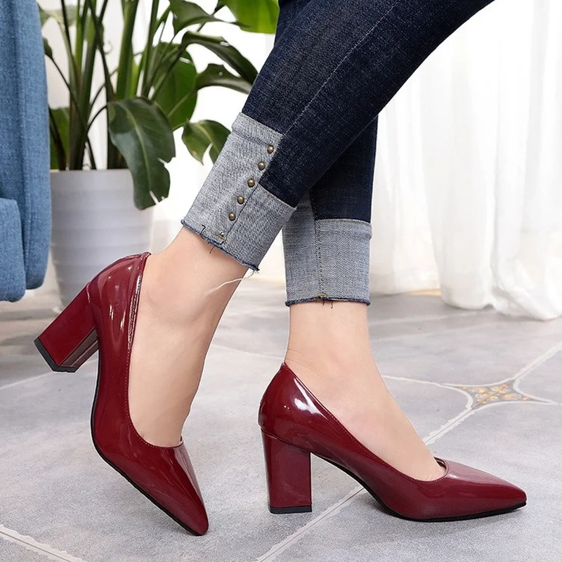 Giày Cao Gót Nữ 2022 Nhọn Dẹt  - đánh giá và giá Women Shoes Ysl