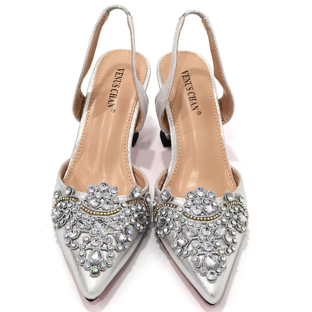 2024 Gold New Shoes For Women  - đánh giá và giá Women Shoes Ysl
