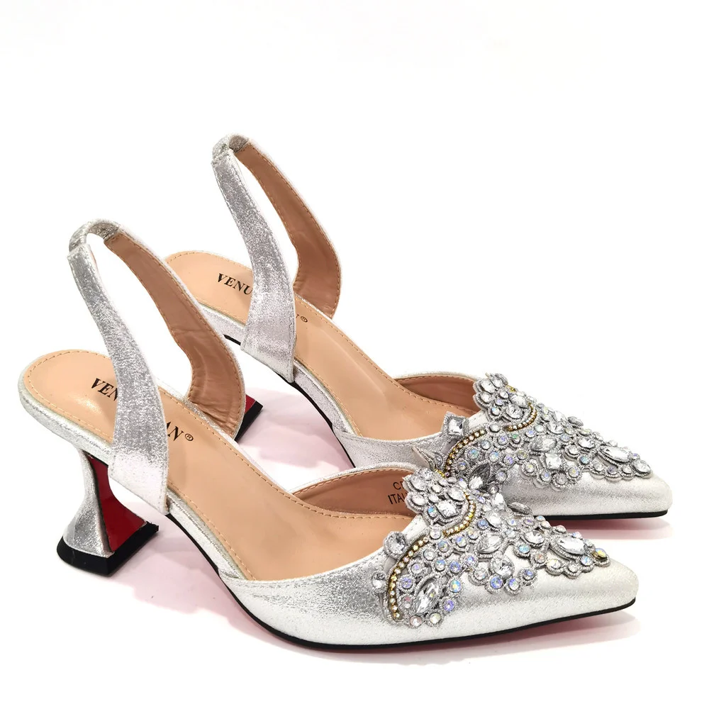2024 Gold New Shoes For Women  - đánh giá và giá Women Shoes Ysl