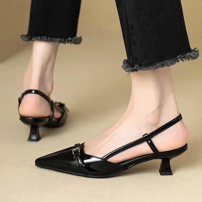 Designer Summer Brand Pointed  - đánh giá và giá Women Shoes Ysl