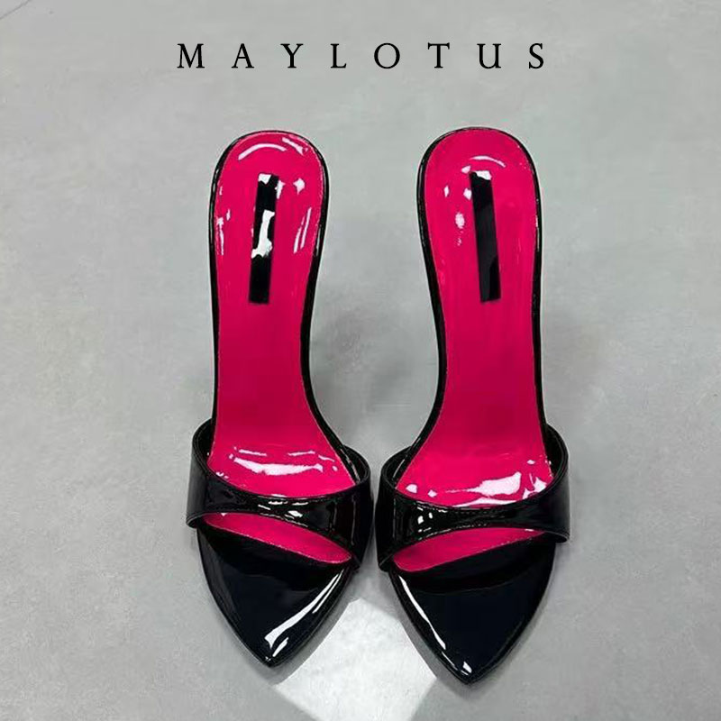 Size 35-46 Patchwork Stiletto  - đánh giá và giá Women Shoes Ysl