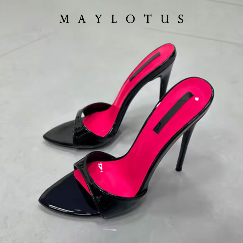 Size 35-46 Patchwork Stiletto  - đánh giá và giá Women Shoes Ysl
