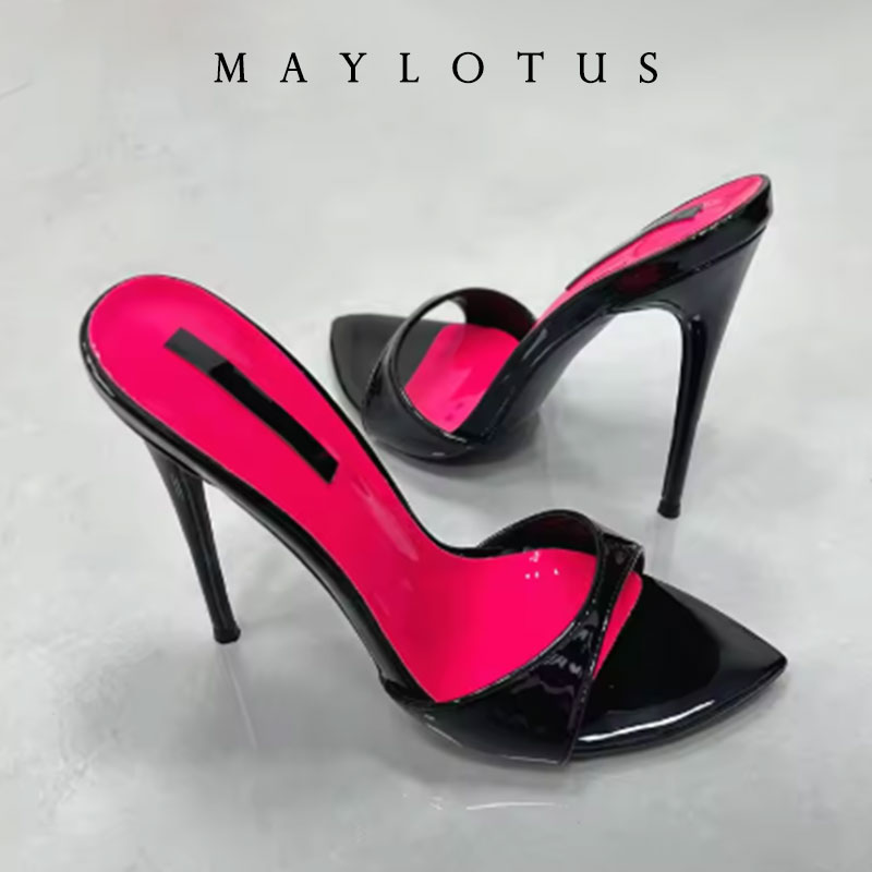 Size 35-46 Patchwork Stiletto  - đánh giá và giá Women Shoes Ysl