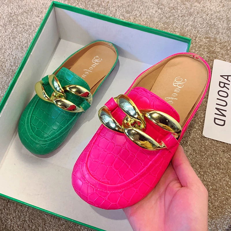 Fashion Women Slippers Plus Si - đánh giá và giá Gold Chain Sandal