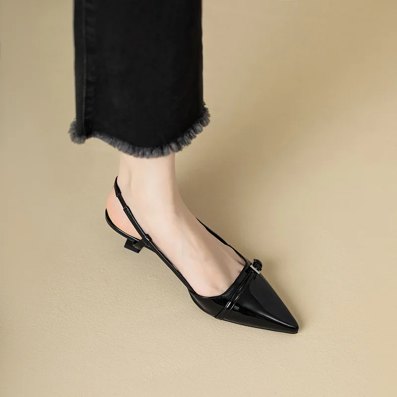 2024 New Summer French Wine Re - đánh giá và giá Women Shoes Ysl
