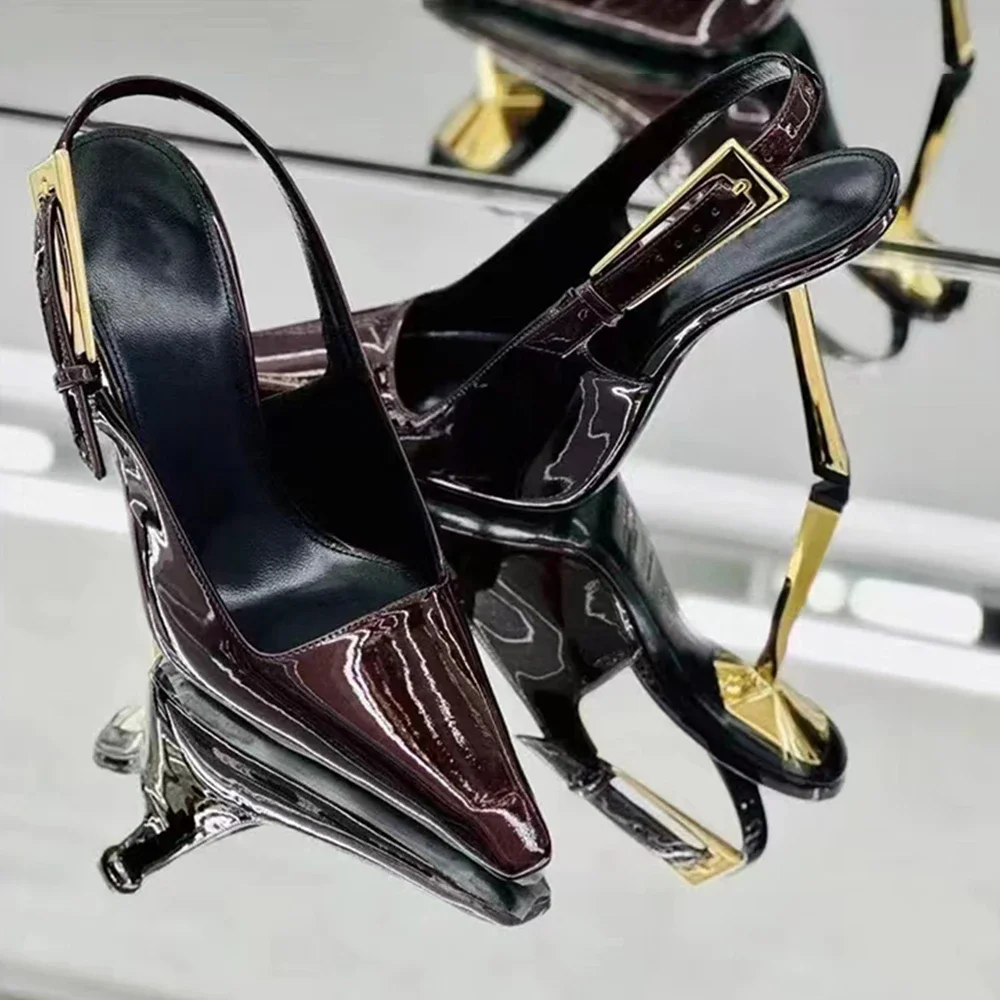 New Autumn 2024 Square Toe Sli - đánh giá và giá Women Shoes Ysl